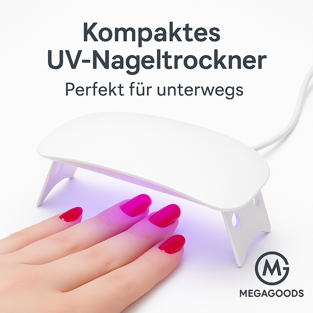 UV Nageltrockner Lampe für Gelnägel mit Timer und Sensor DE.