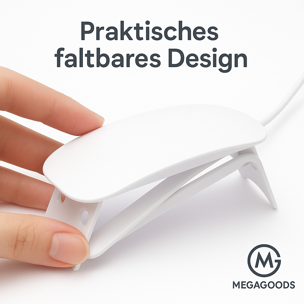 UV Nageltrockner Lampe für Gelnägel mit Timer und Sensor DE.