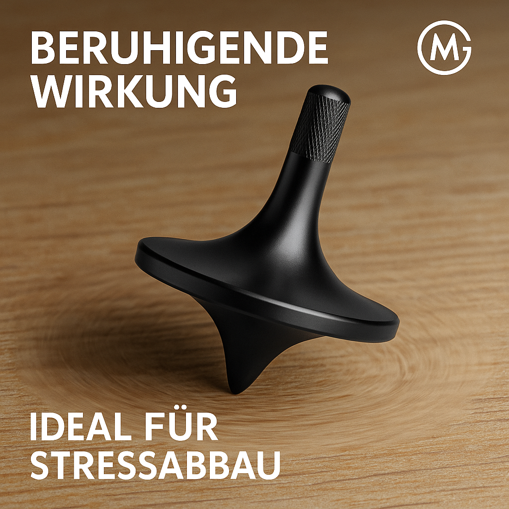 Metall Kreisel Handspielzeug Silber Stressabbau Gyro für Kinder DE.