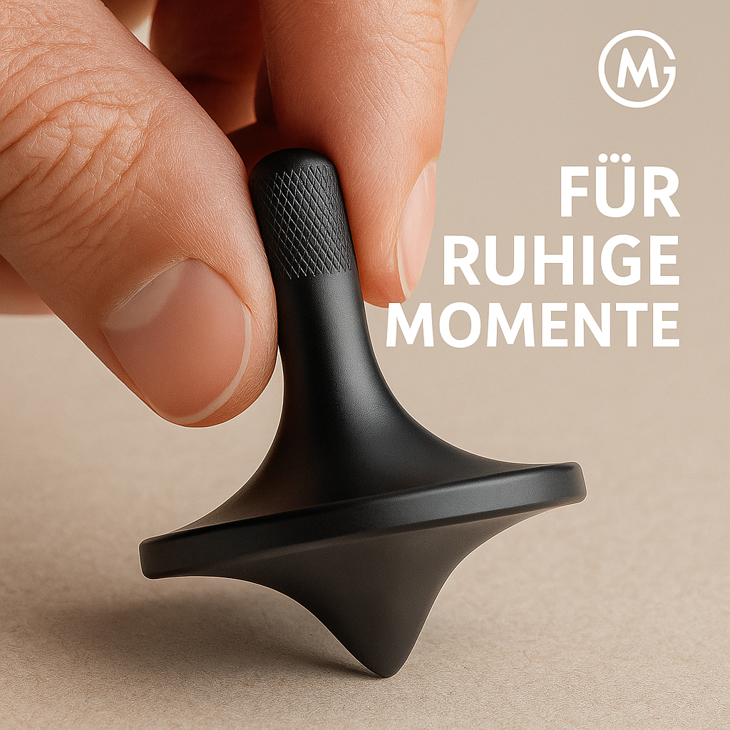 Metall Kreisel Handspielzeug Silber Stressabbau Gyro für Kinder DE.