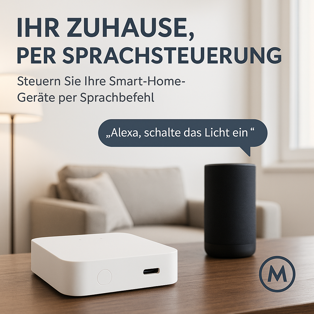 Tuya ZigBee Bluetooth Gateway Hub Smart Home Bridge Alexa DE.