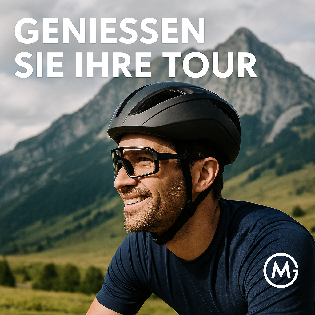 Fahrradbrille Sportbrille photochrom UV-Schutz für Damen Herren DE.