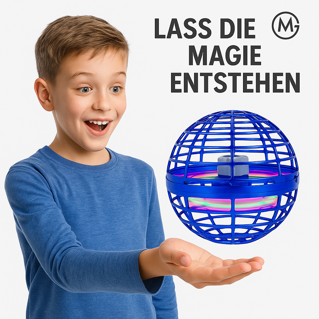 Fliegender LED Boomerang Ball Hover Spinner Kinder Spielzeug DE.