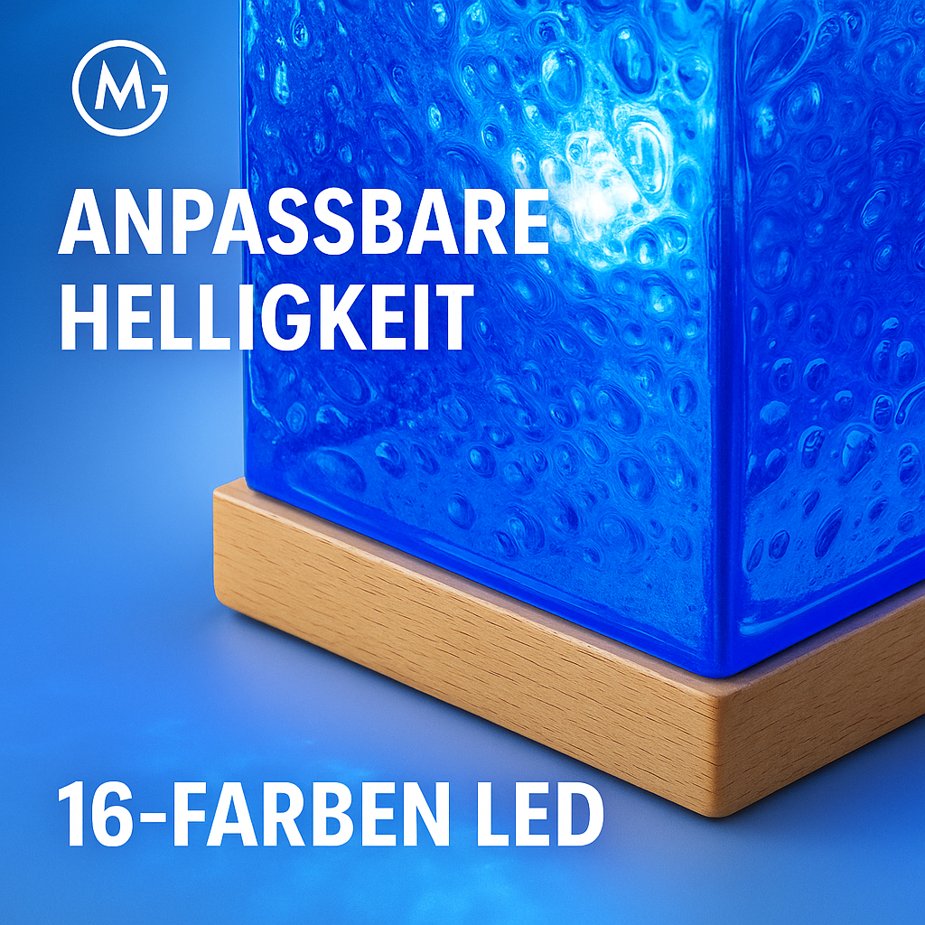 Ozean Wellen Projektor Lampe 16 Farben LED Aurora Nachtlicht DE.