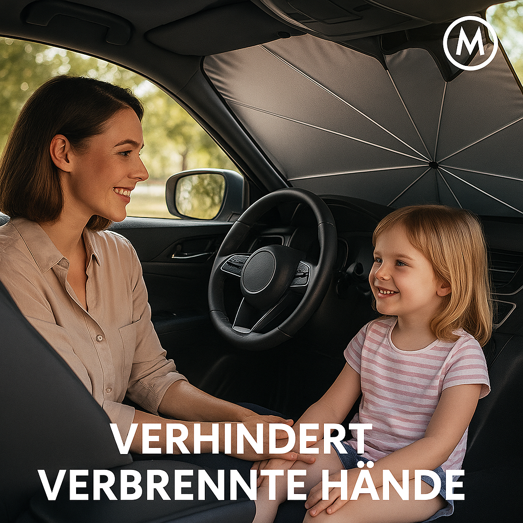 Auto-Sonnenschutz Frontscheibe faltbar UV-Schutz reflektierend DE.