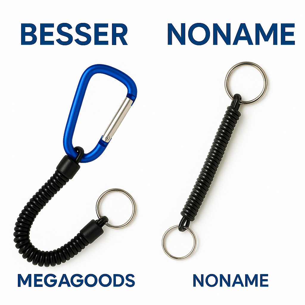 Outdoor Sicherheits-Lanyard elastisch für Schlüssel Handy Camping DE.