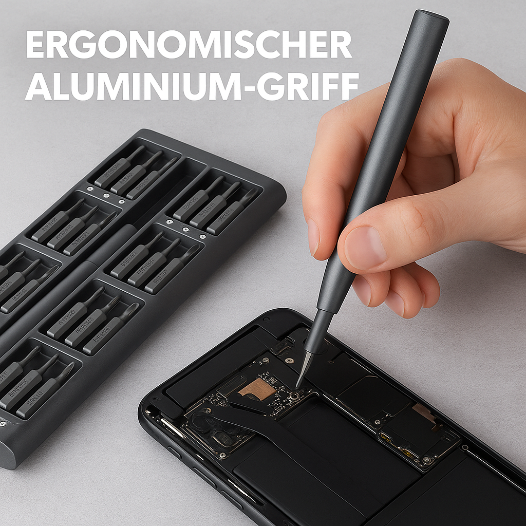 Präzisions Schraubendreher Set 63in1 Magnetisch Torx Handy Kamera DE.