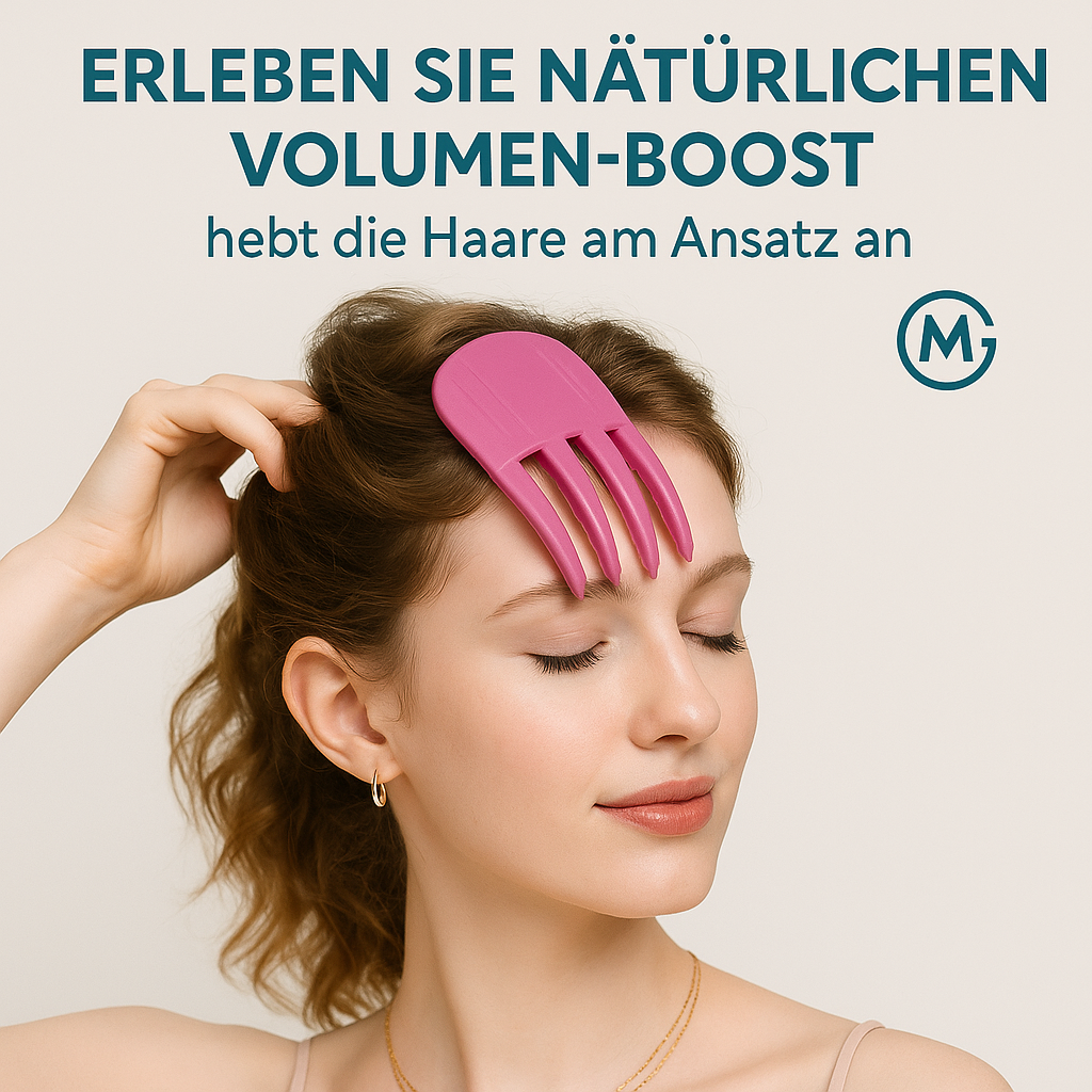 Volumen-Haarclips für Locken und Ansatz 6er-Set Profi-Styling DE.