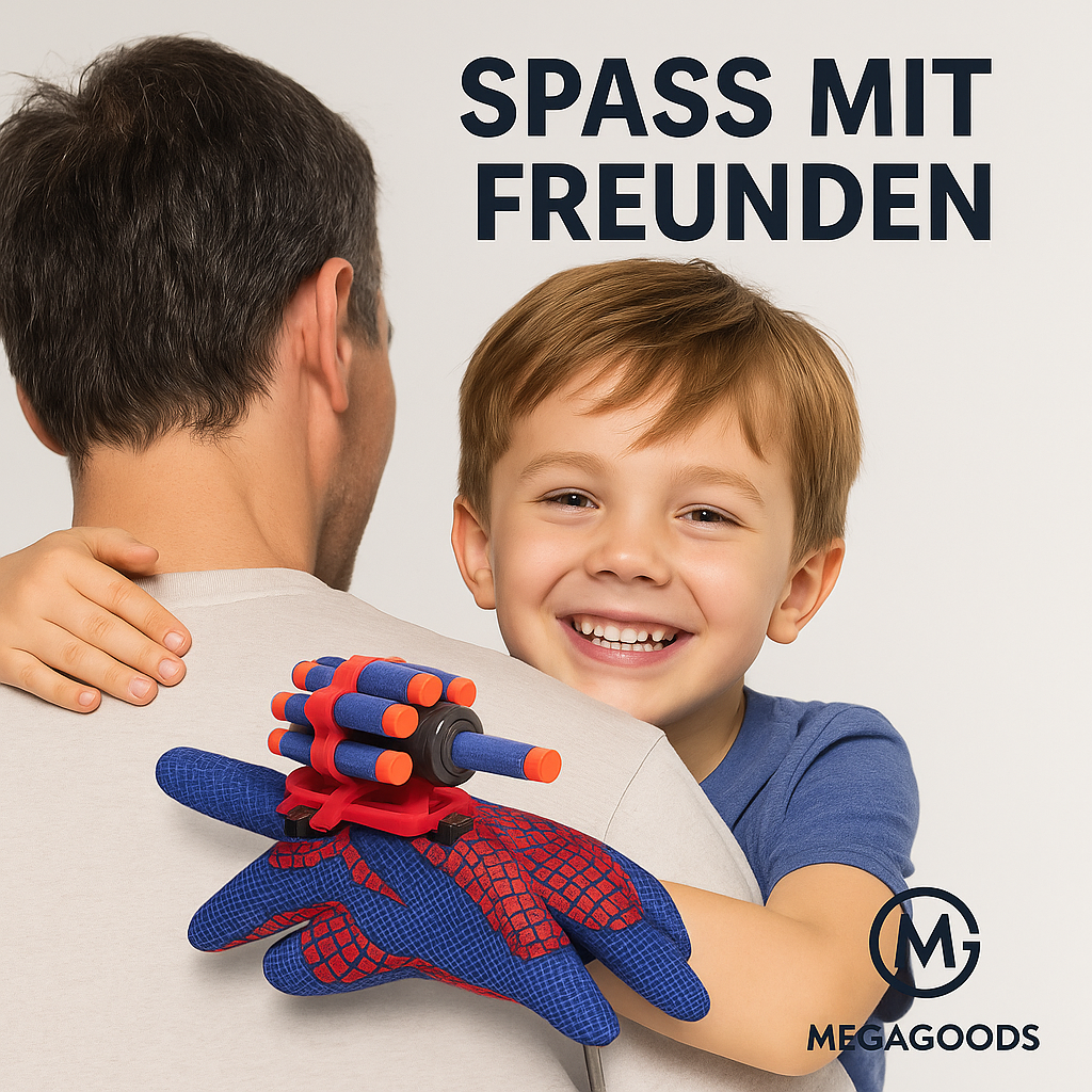 Spider Blaser Spinnennetz Handgelenk Shooter Zielhandschuh DE.
