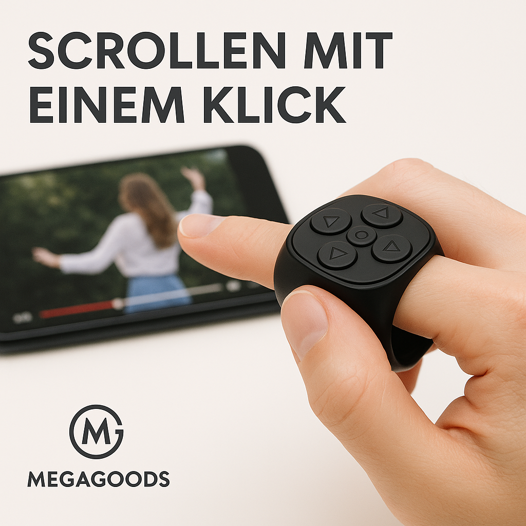 Bluetooth Selfie Ring Fernbedienung für iPhone Samsung Xiaomi DE.