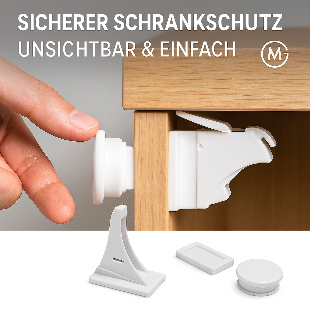 Magnetische Schranksicherung Kindersicherung Tür Schloss Baby DE.