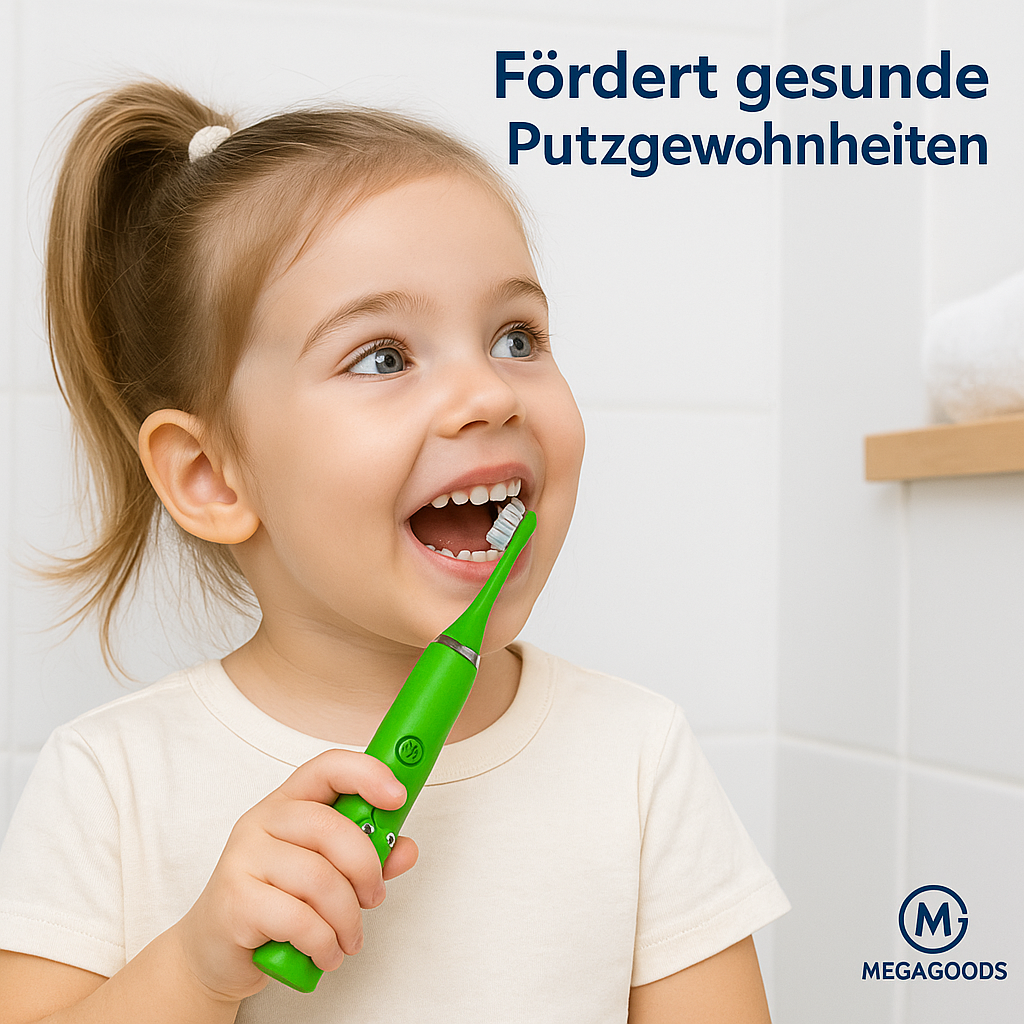 Kinderzahnbürste Baby elektrisch Space-Design weiche Borsten DE.