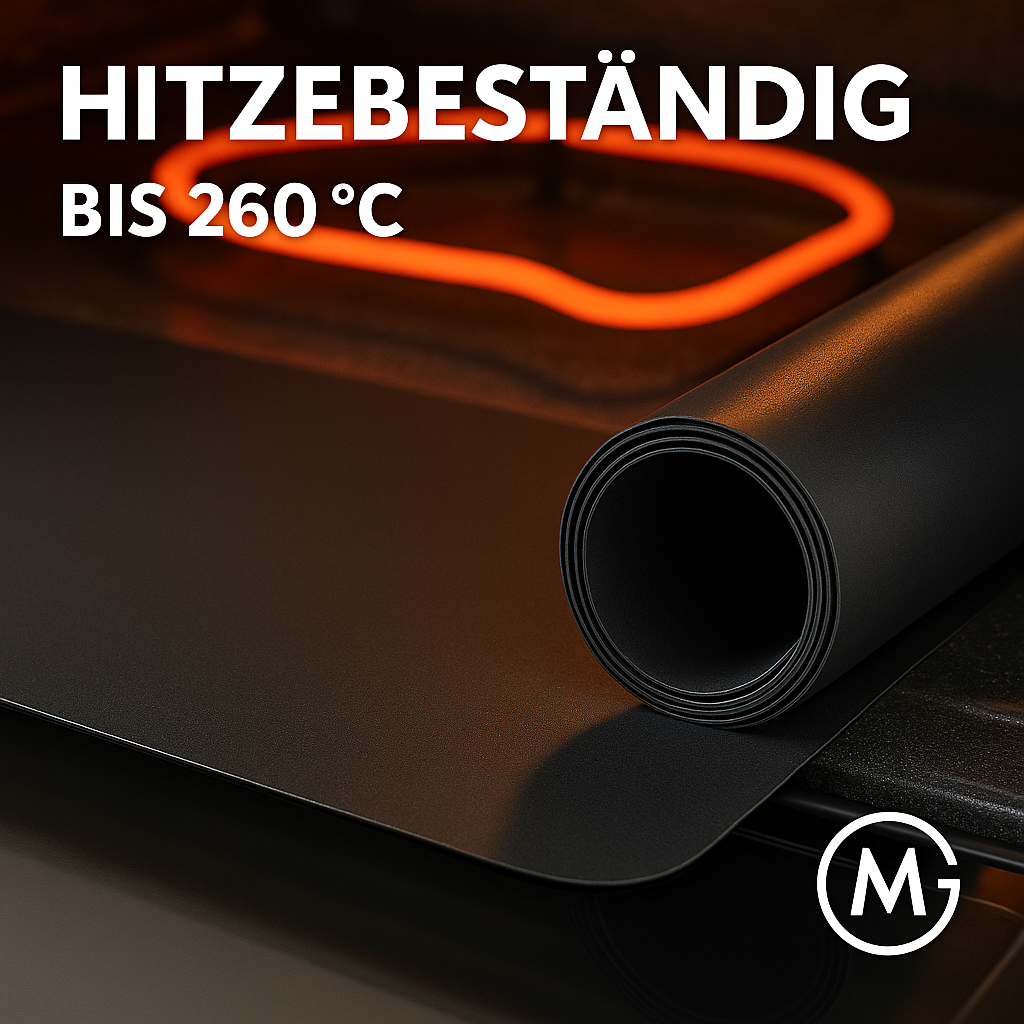 Backofen Schutzmatte antihaftbeschichtet hitzebeständig DE.