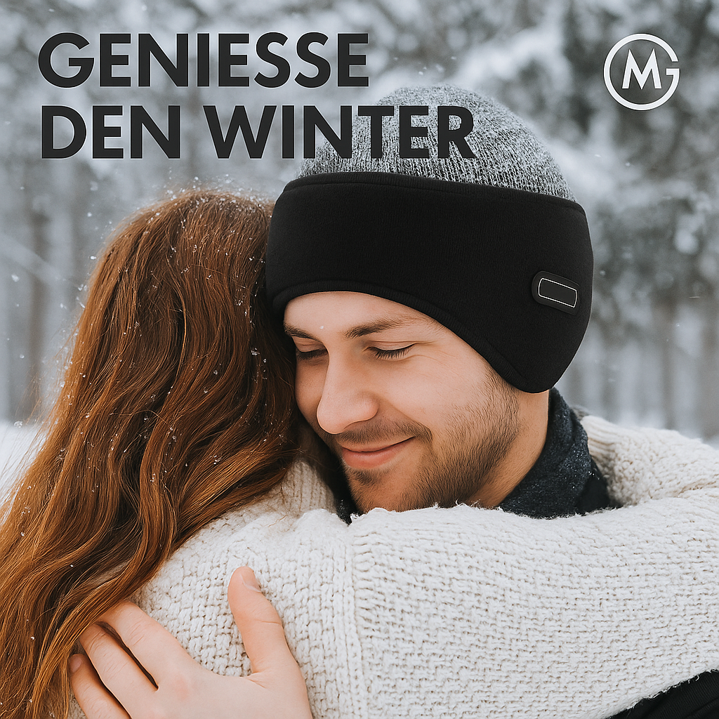 Winter Ohrenschützer Herren warm gefüttert winddicht gepolstert DE.