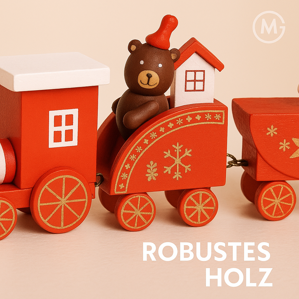 Weihnachtszug Deko Weihnachten Nostalgie Xmas Figur Geschenk DE.