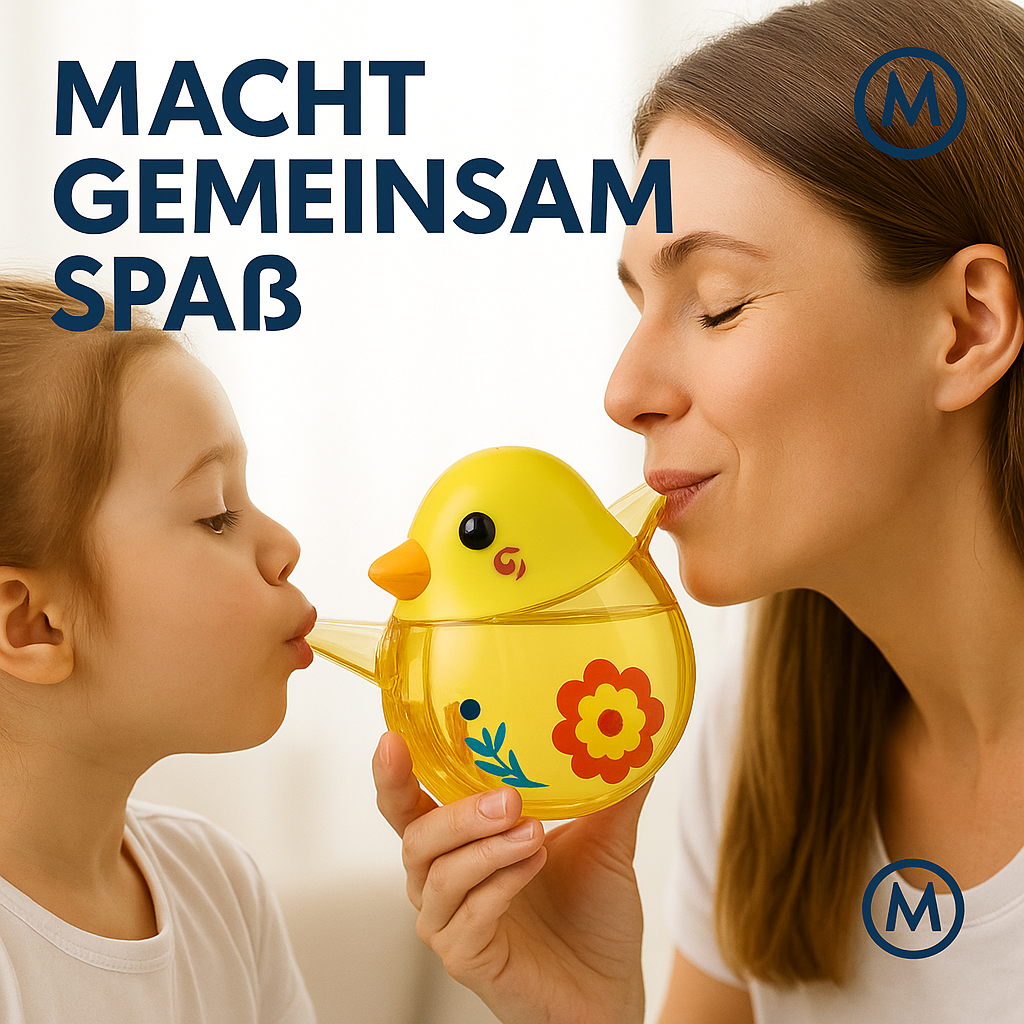 Wasservogel Pfeife Kinder Babyspielzeug mit Wasser befüllbar DE.