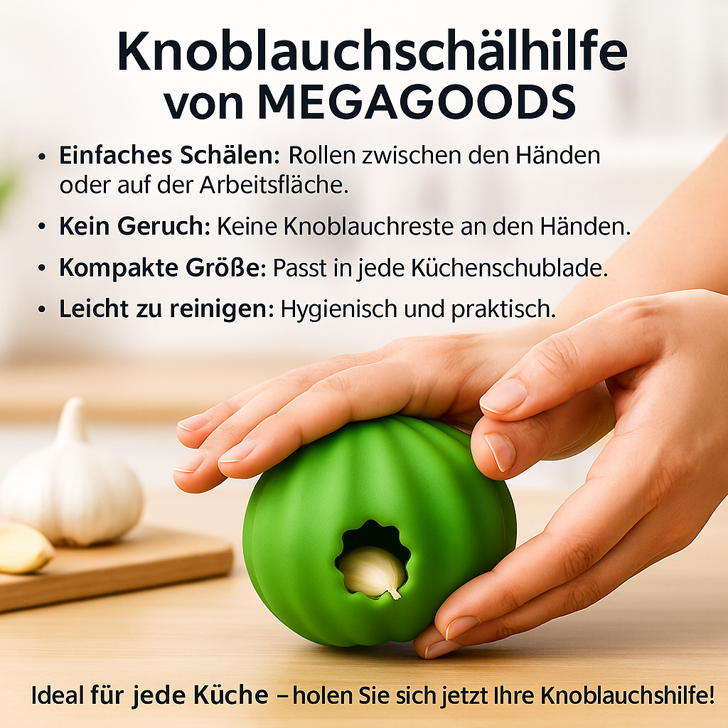 Knoblauchschäler Silikon Küchenhelfer Knoblauch Stripper Gadget DE.