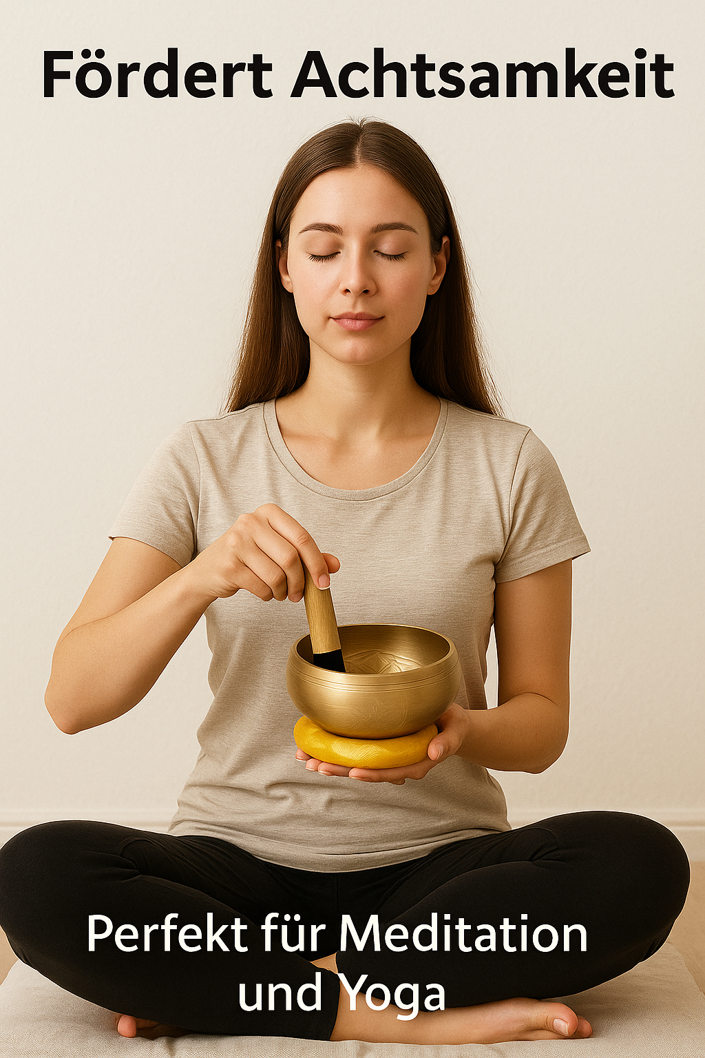 Klangschalen Set Blume des Lebens für Meditation Yoga Achtsamkeit DE.