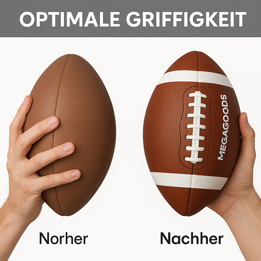 American Football 8,5 Zoll Standard Größe für Herren Damen Kinder DE.