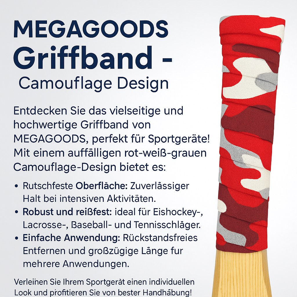 Eishockey Griffband 1 Rolle rutschfest für Schläger Baseball Lacrosse DE.