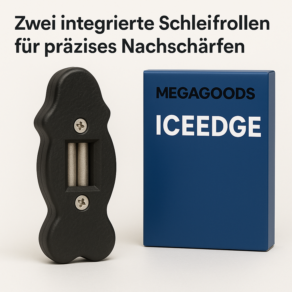 Schlittschuh Schleifgerät für Eishockeyschuhe Wartung Zubehör DE.
