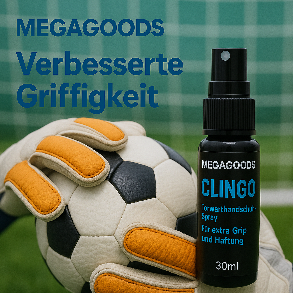Torwarthandschuh Spray 30ml für extra Grip und Haftung beim Fußball DE.