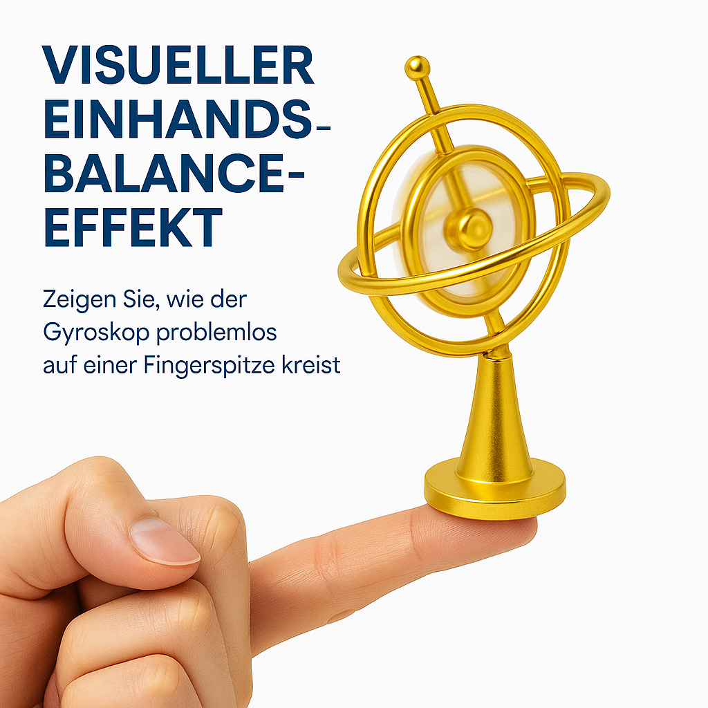 Anti-Schwerkraft Kreisel Lernspielzeug Physik Deko Balancer Kinder DE.