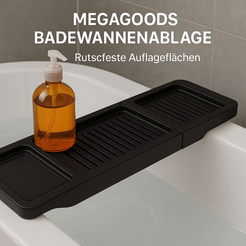 Multifunktions Badewannenablage ausziehbar Regal Ablage Küche DE.