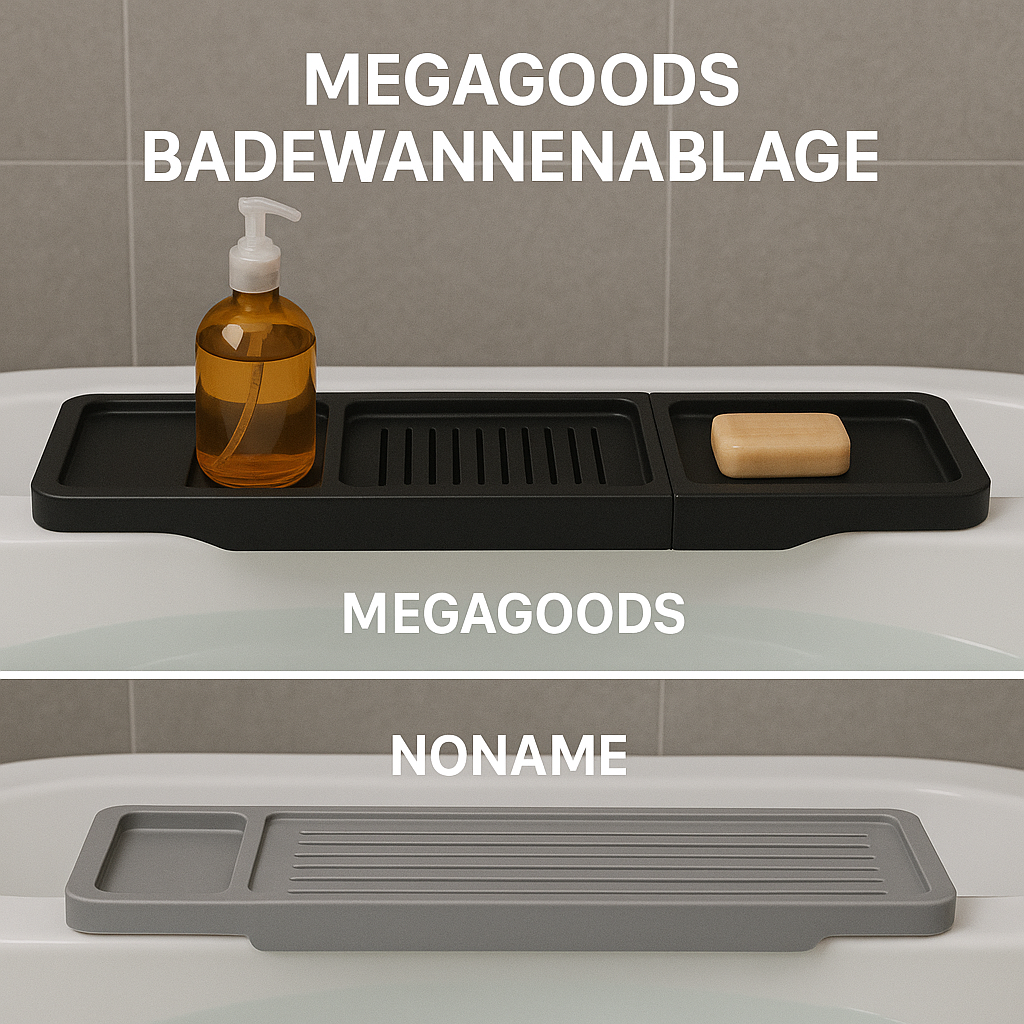 Multifunktions Badewannenablage ausziehbar Regal Ablage Küche DE.