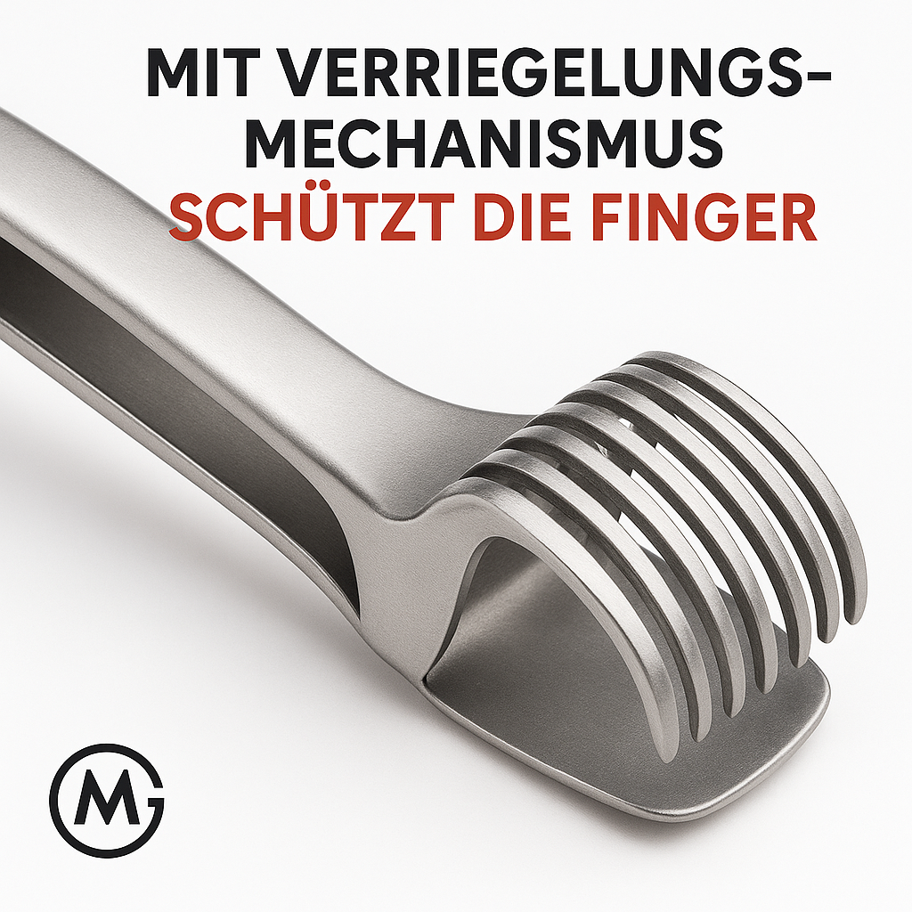 Edelstahl Obst- und Gemüseschneider Handgerät für Küche DE.