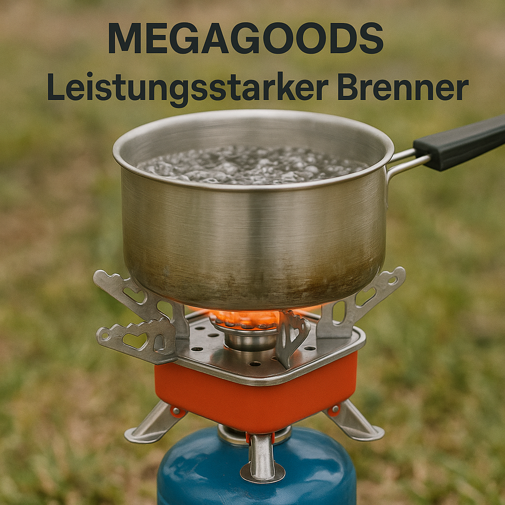 Camping-Gaskocher faltbar winddicht Outdoor für Wandern Picknick DE.