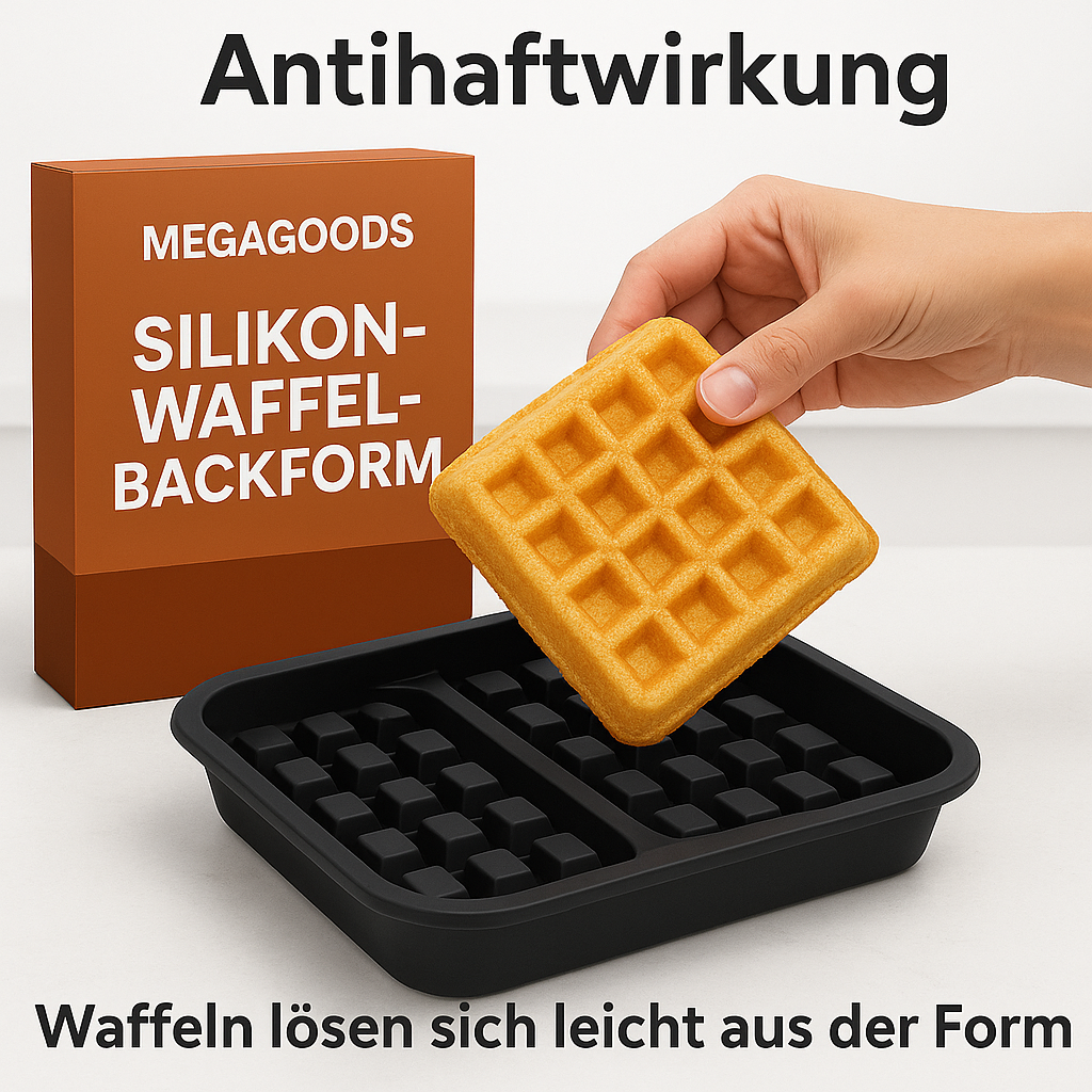 Silikon Waffelform 2er Set passend für Ninja Air Fryer AF300EU DE.