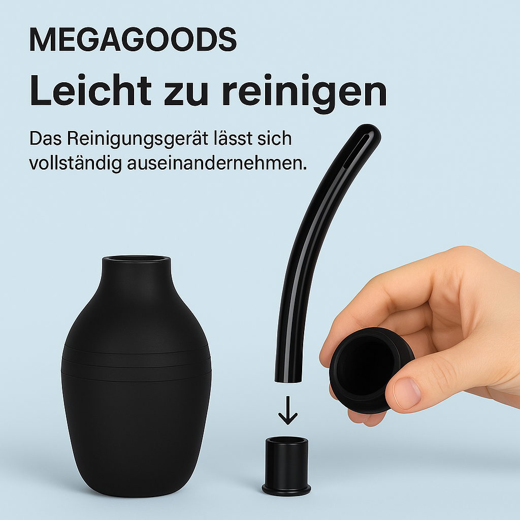 Reise-Bidet 89 ml für Analdusche und Darmreinigung DE.
