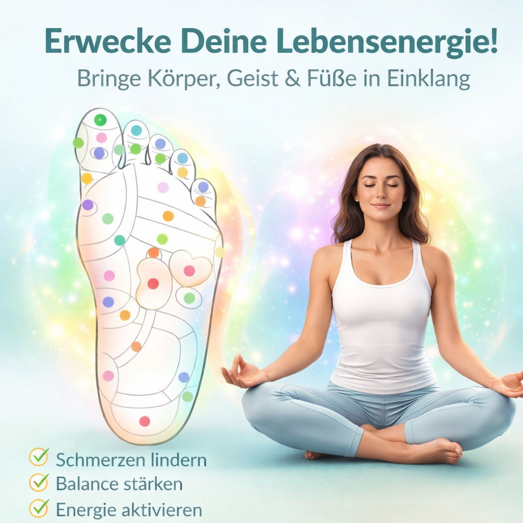 ReliveX™ Magnetische Einlegesohlen Akupressur-Schuheinlagen zur Unterstützung des Fußgewölbes