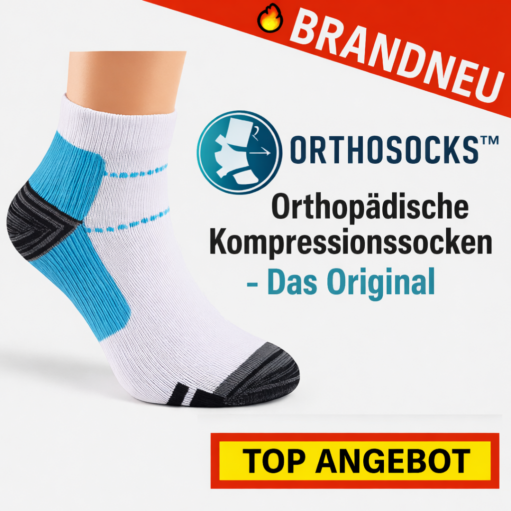 OrthoSocks™ Orthopädische Kompressionssocken Stützsocken für Damen & Herren