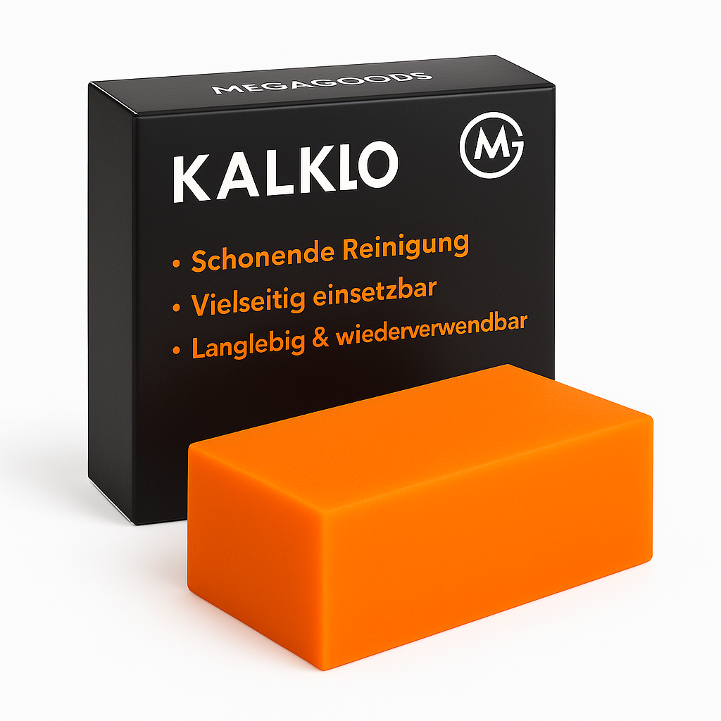 Kalkradierer Reinigungsstein für Küche Bad Glas Rostentferner DE.