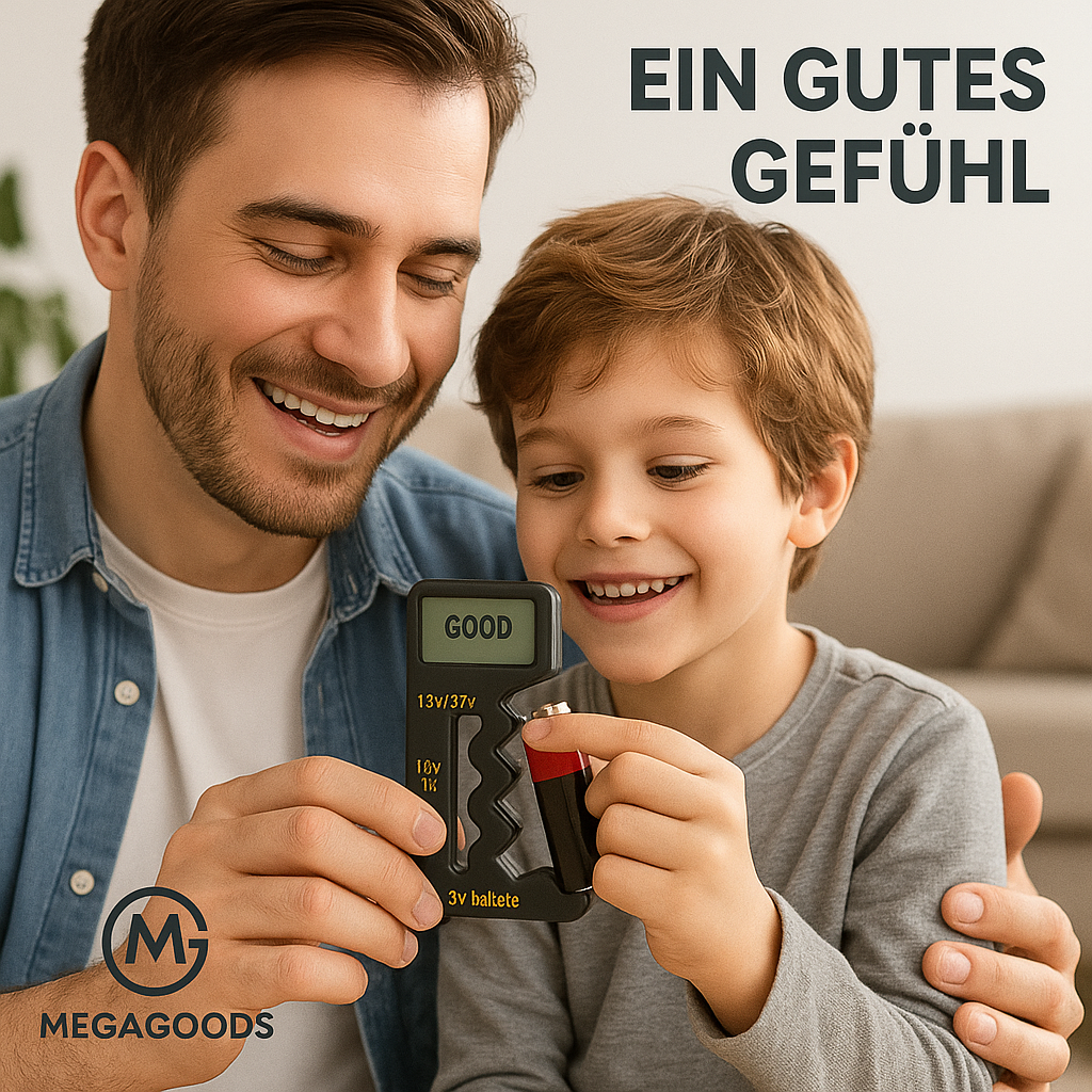 BT189 Batterietester LCD für 9V N D C AA AAA Knopfzellen DE.