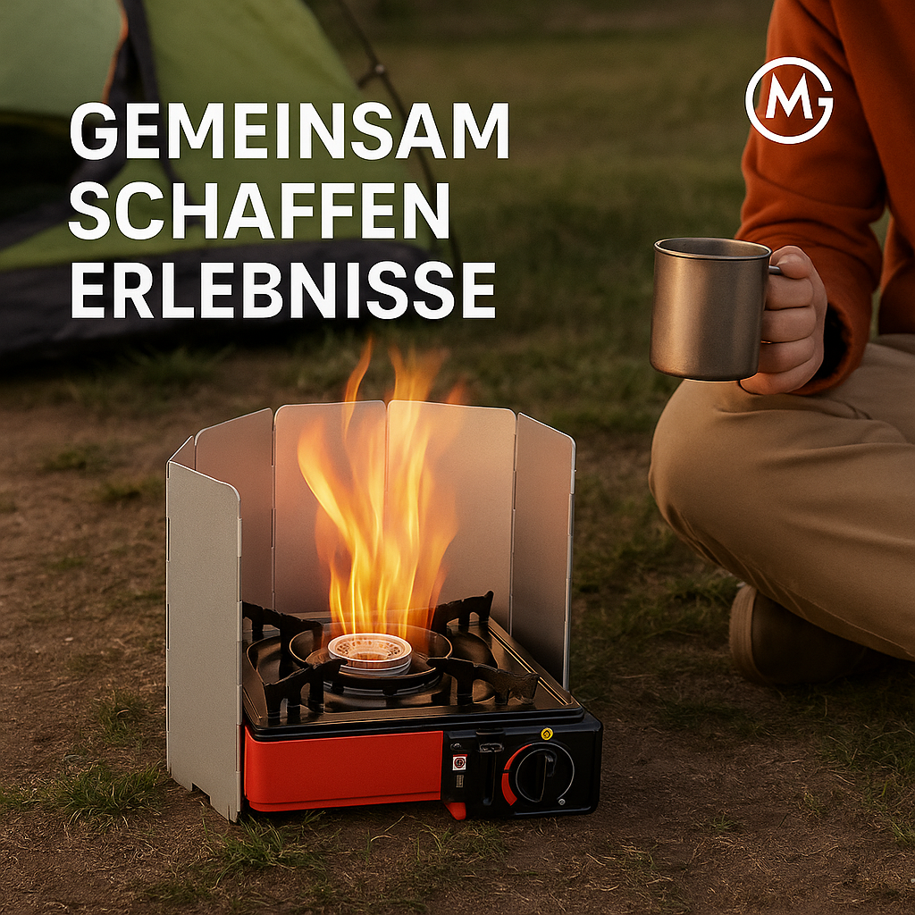 Camping Windschutz 10-teilig Alu ultraleicht faltbar Outdoor DE.