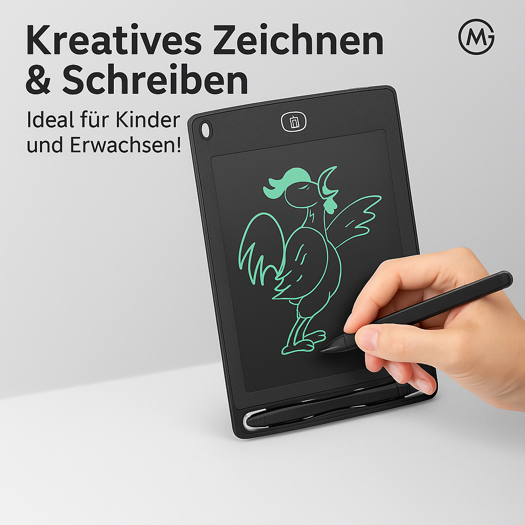 LCD Schreibtafel 8,5 Zoll Digital Zeichentablet tragbar ultra-dünn DE.