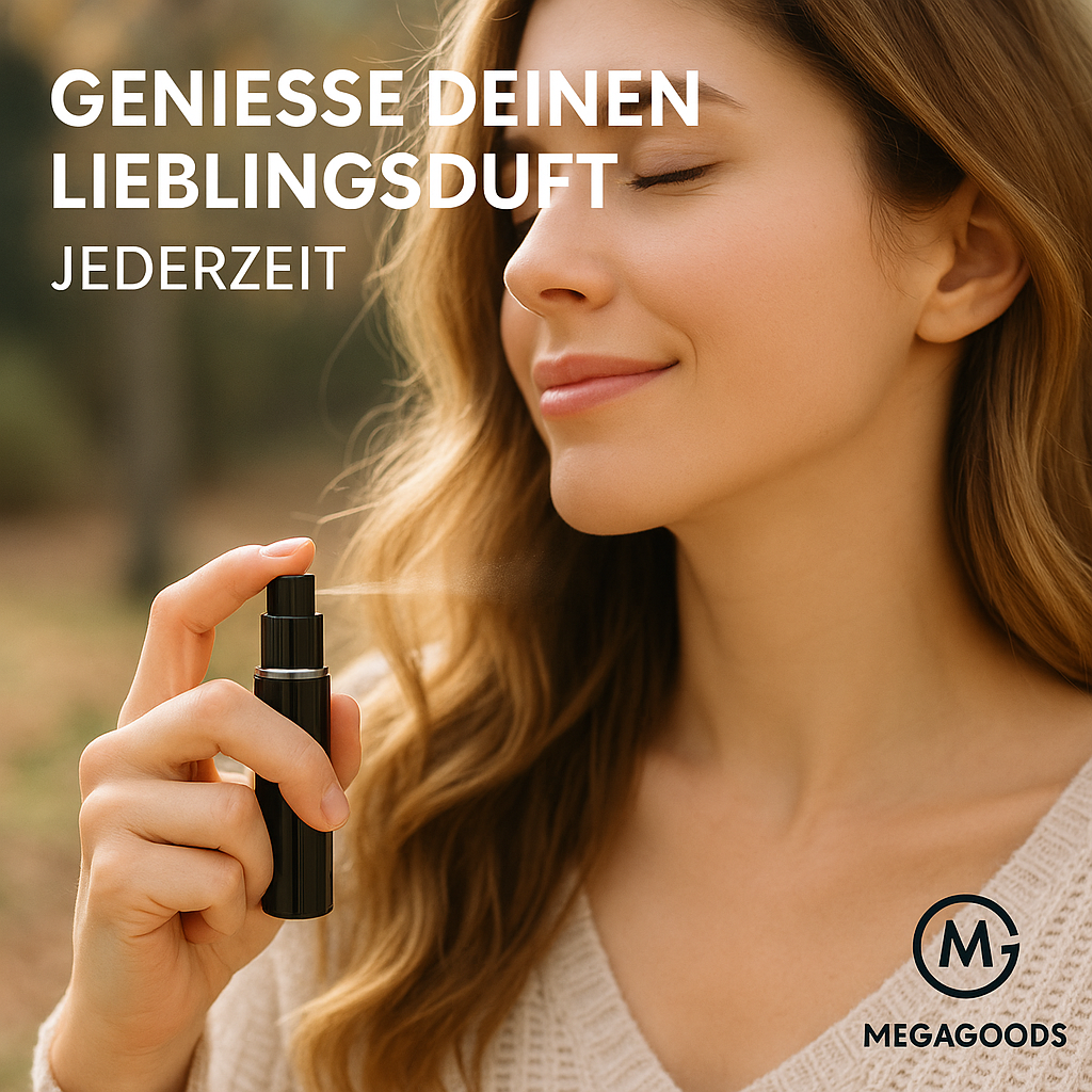 5ml Parfümzerstäuber nachfüllbar Luxus Reise-Sprühflakon DE.