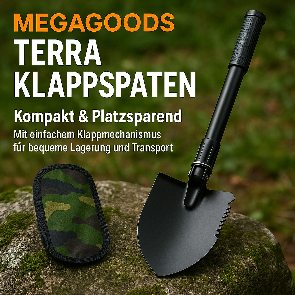 Klappspaten Multifunktional Outdoor Militärschaufel Camping DE.