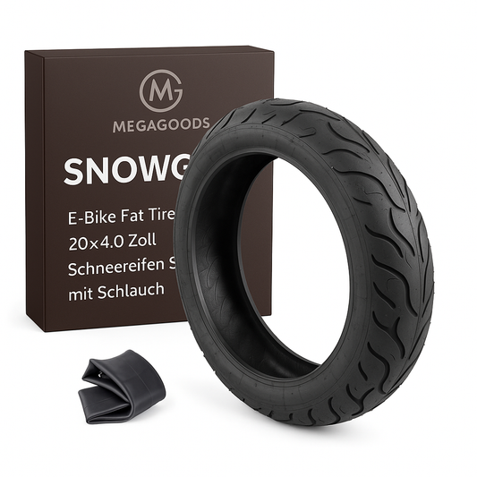 E-Bike Fat Tire 20x4.0 Zoll Schneereifen Set mit Schlauch DE.