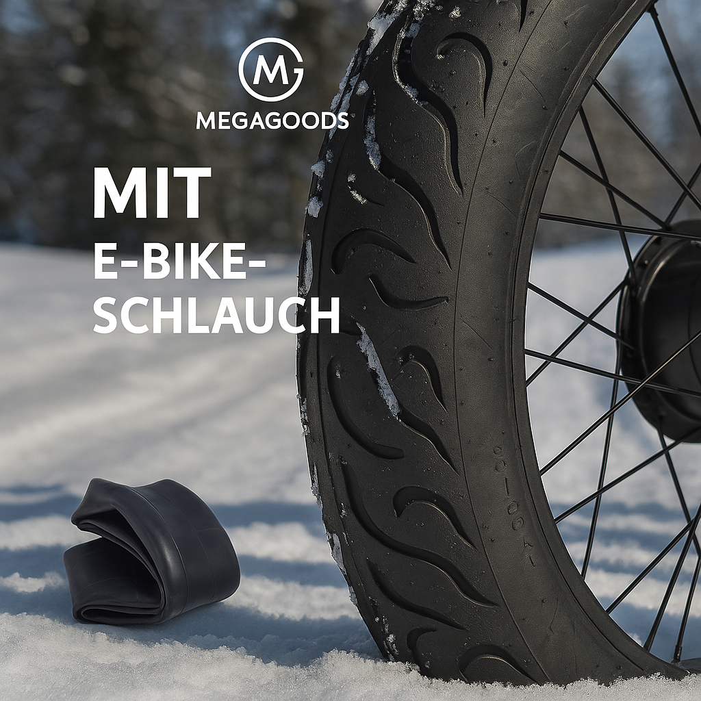 E-Bike Fat Tire 20x4.0 Zoll Schneereifen Set mit Schlauch DE.