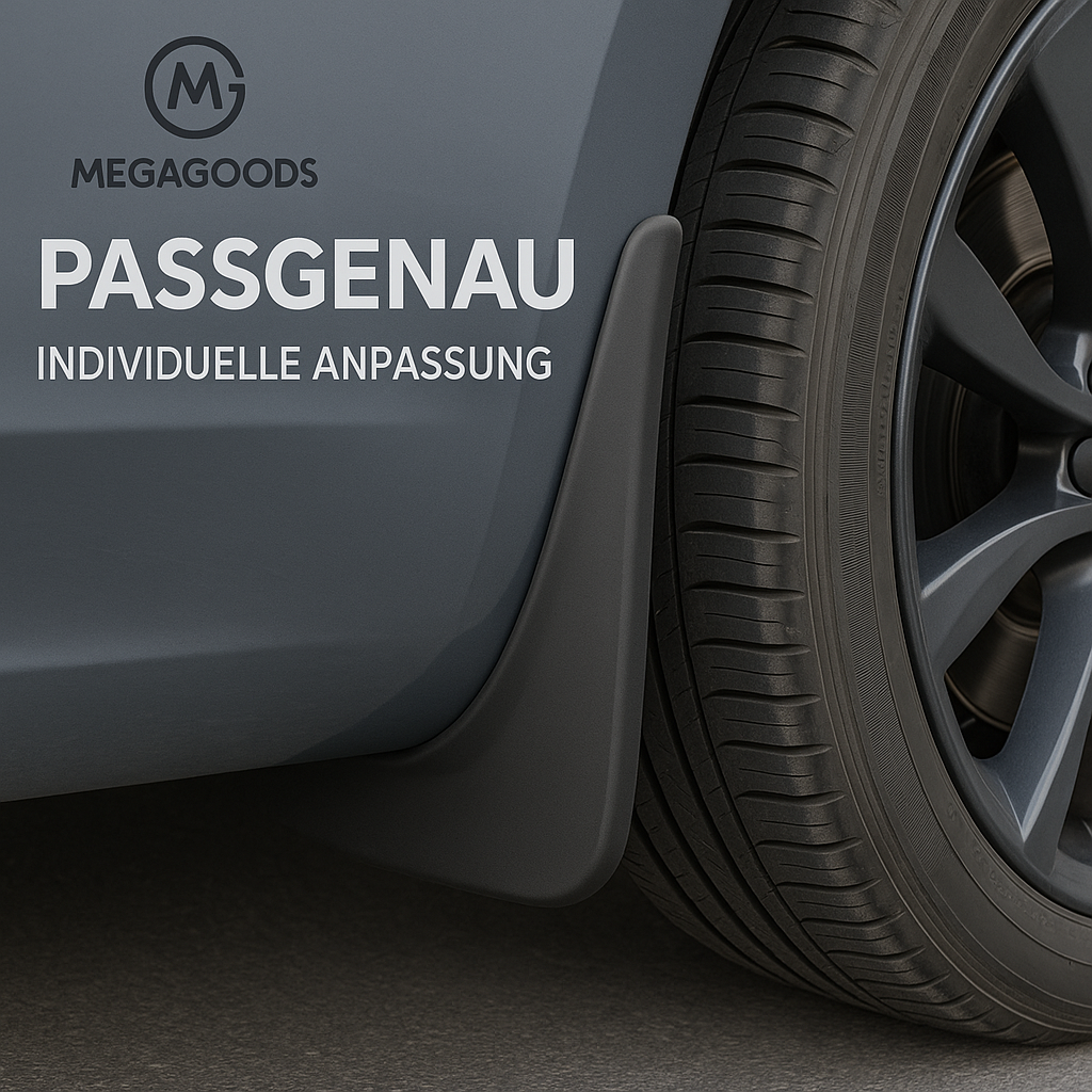 4er-Set Universal Auto Schmutzfänger Radlauf Schutzlappen DE.