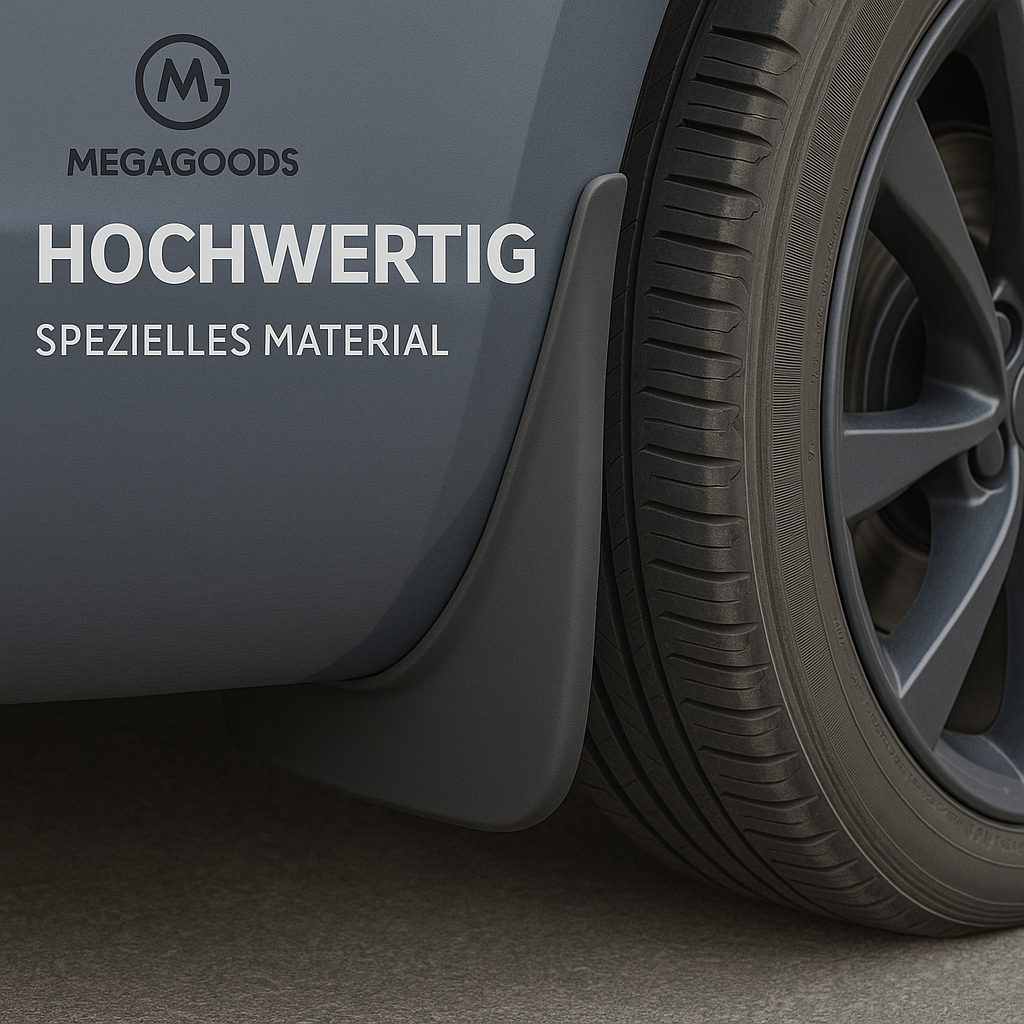 4er-Set Universal Auto Schmutzfänger Radlauf Schutzlappen DE.
