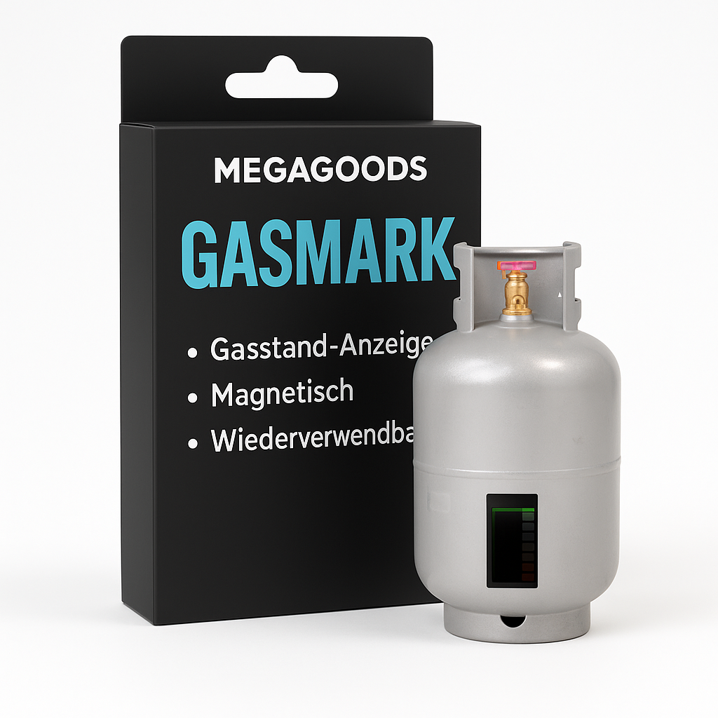 Gasfüllstandsanzeige Testaufkleber Restdruck Prüfleiste DE.