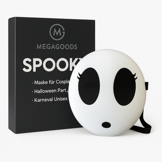 Shy Guy Maske für Cosplay Halloween Party Karneval Unisex Verkleidung DE.