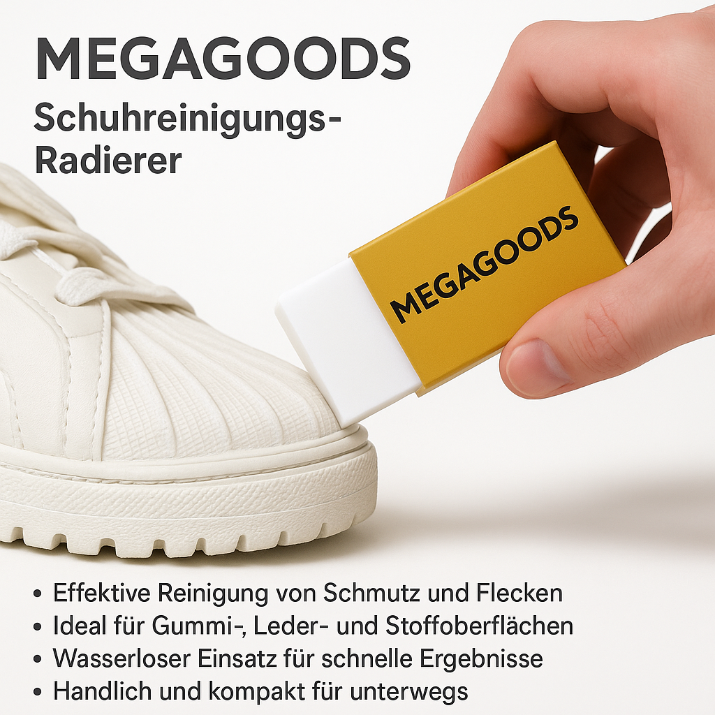 Schuhreiniger Radierer für Sneaker Fleckenentfernung DE.