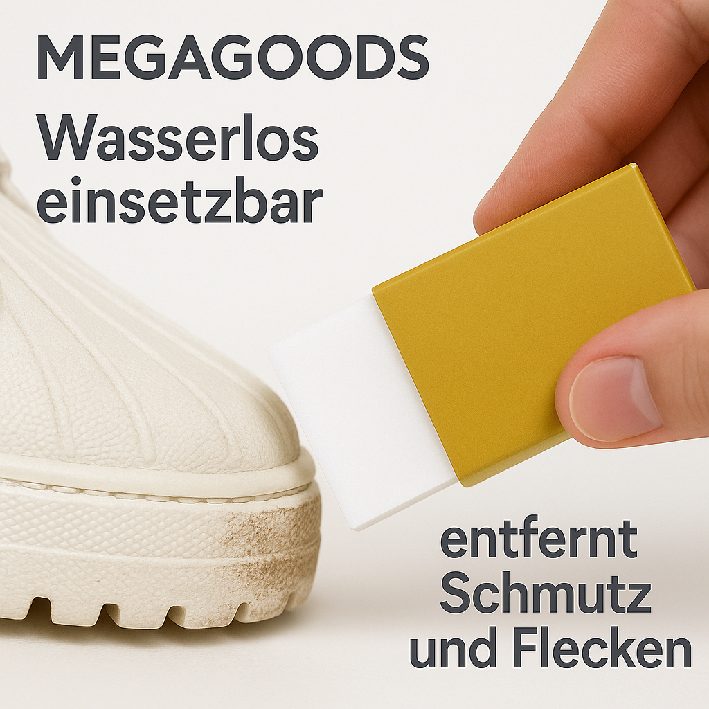 Schuhreiniger Radierer für Sneaker Fleckenentfernung DE.