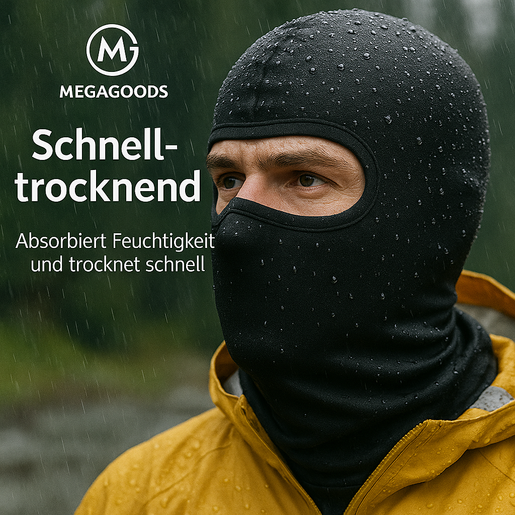 Motorrad Sturmhaube schnelltrocknend UV-Schutz winddicht Helm DE.